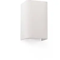 Faro Vägglampa Cotton, dimbar, Creme / bärnsten, Vardagsrum / matsal, Textil / tyger / siden, Modern, Vägglampa, vägglampa inomhus