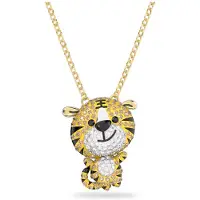 Swarovski Stjärntecken Tiger Halsband Damhalsband Guld 5620291 Box (Random Color)