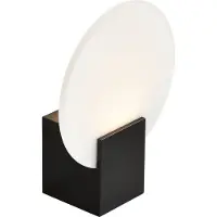 Nordlux Vägglampa Hester, dimbar, Svart, Badrum, Syntetmaterial, Modern, Vägglampa, sänglampa, sänglampa vägg