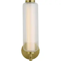 Searchlight LED vägglampa Mod, dimbar, Mässing / guld, Vardagsrum / matsal, Metall, LED-vägglampa, vägglampa inomhus