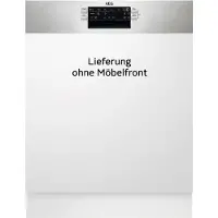 AEG FEE53628ZM, Helt integrerad, Full storlek (60 cm), Vit, Rostfritt stål, Röra, LED