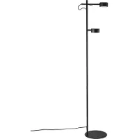 Nordlux Golvlampa , Clyde, dimbara, Svart, Vardagsrum, Metall, Modern