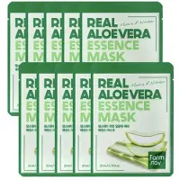 Farm Stay Real Aloe Vera Essence Mask 23ml (3 alternativ) 10sheets beige
