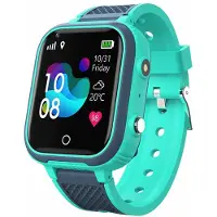 3d printing machine Kids Smartwatch 4G GPS Tracker Kids Mobile Smartwatch med WiFi, SMS, samtal, röst- och videochatt, blå