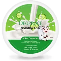 Deoproce Natural Skin Milk and Guurishing Cream 100g*1st/2st/4st 1Pc