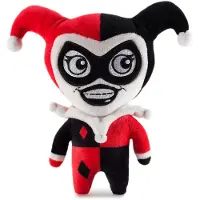 DC Comics Klassisk Harley Quinn karaktärsplyschleksak One Size röd/svart