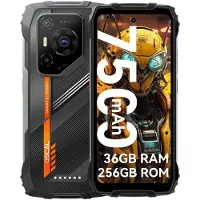 Oscal Blackview PILOT 3 AI Android 15 5G Robust Smartphone 6,78 tum 2,4K 120Hz 12GB 256GB Mobiltelefon 7500mAh only cellphone svart