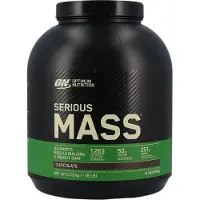 Optimum Nutrition , Serious Mass, Choklad, 6 lb (2,72 kg)