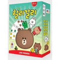 Line Friends Söt designad Halli Galli brädspel