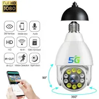 VStarcam 1080P 360° WiFi Trådlös övervakningskamera RC Night Vision Automatisk kroppsspårningslarm 8x digital zoom Säkerhet Babyvakt WITH 64 G TF CARD