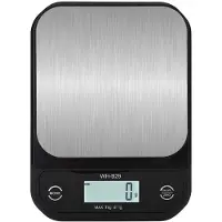 Igeteck Bärbar våg med hög precision LED digital skärm Elektronisk våg Hushållskök bageri 7kg&1g