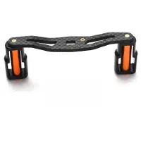 Lixada Carbon Fishing Reel Vev Ersättningsdelar Fiske Reel Handtag orange