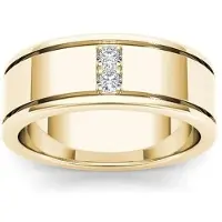 Yiran pet products Äkta 14k gult guld Fl diamantring för män Kvinnor Fine Anillos De Bizuteria 14k guld bröllopssmyckesring för manlig ädelstenslåda 11 gyllene