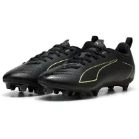 Puma Ultra 6 Play FG/AG Eclipse - Svart/Grön/Grön terräng Barn, storlek 38