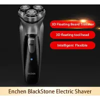On24 Youpin 3D elektrisk rakapparat Enchen BlackStone Electric Razor Tvättbar skäggtrimmer för män Uppladdningsbar rakapparat Maskin
