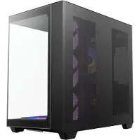 Antec C5 ARGB Midi-Tower Datorchassi Svart Sidofönster, Dammfilter