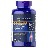 Puritan's Pride , Double Strength Glucosamine, Chondroitin & MSM Joint Soother 240 Cap