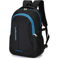 WTEMPO Fickor Herr Ryggsäck Stor kapacitet Weekend Rese Ryggsäck Business Herr Super Backpack Man Väska 45cm*28cm*18cm blå