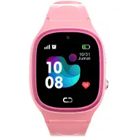 3d printing machine TD-45 2G Kids Smart Phone Watch Barn Smartwatch SOS Call Voice Chat IP67 Vattentät med Nano rosa
