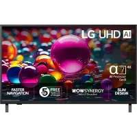 LG 43UA75006LA - 43 Diagonal klass UA75 Series LED-bakgrundsbelyst LCD-TV - Smart TV - webOS - 4K UHD (2160p) 3840 x 2160 - HDR - Direct LED