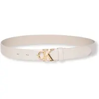Calvin Klein Full Grain Leather Logo Belt