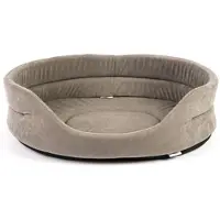Fera hundbädd oval grå XL 75x62x22 cm