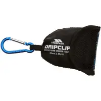 Trespass Dripclip Mikrofiberhandduk nyckelring med karbinhake One Size blå