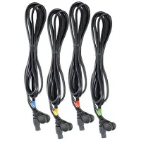 Compex 6p Snäppkablar 4 Enheter