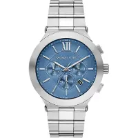 Michael Kors Analog klocka 'BILLIE' ljusblå / silver