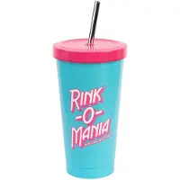Erik Stranger Things Rink-o-mania Glasstrå 550ml