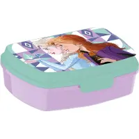 Disney Frozen Frost matlåda - Barnmatlåda med 1 fack - Lila