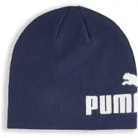 Puma Mössa - Stickad - Ess Mid Krona - Marinblå/White - - One Size - Mössa