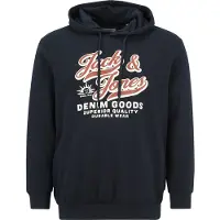 Jack & Jones Logo 2 Plus Size Huvtröja