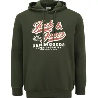 Jack & Jones Logo 2 Plus Size Huvtröja
