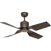 CasaFan ECO VENTOS IP44 102 BZ-BZ WiFi Flügel bronze Takfläkt 25 W (Ø x H) 102 cm x 435 mm Brons med fjärrkontroll, Timer, Vinterdrift, Appstyrd