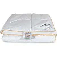 Borg Living Sommartäcke - 150x210 cm - Täcke med 100% gåsdun - lätt och svalt sommartäcke