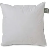 Norvigroup Kudde med myskdun - "Låg" kudde - 60x63 cm - 3 kammare - Svanenmärkt - Samsø - Quilts Of Denmark
