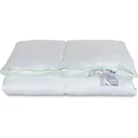Borg Living Babytäcke - Extra mjuk bambu - Helårstäcke dunfiber - 70x100 cm -