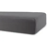 Nordstrand Formsydda lakan 60x120 cm - antracitgrå - 100% bomull jersey lakan - formsytt lakan til babymadras