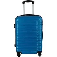 Borg Living Kabinväska - Hardcase - Blå resväska i handbagagestorlek erbjudande