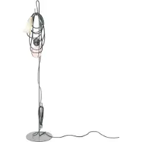 Foscarini Golvlampa , Filo, Grå, Vardagsrum, Metall, Design