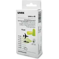 Uvex 2112133, Återanvändbara öronproppar, I öra, Grön, Trådlös, 37 dB, 15 styck