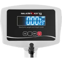 Steinberg Systems Pelarvåg med höjdmätare 30 x 40 cm 2 m 200 kg 01 kg