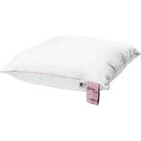 Nature By Borg Sidenkudde - 100% mjukt bambu-bolster - Kudde 50x60 cm - 3-kammars huvudkudde -