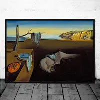 Aidegou5 Berömd surrealism av Salvador Dali Canvasmålningar Abstrakta affischer och tryck Väggkonstbilder för vardagsrumsdekoration utan ram 60*100cm