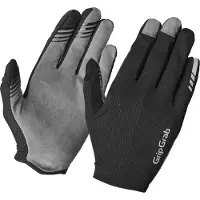 Gripgrab Pacr Insidegrip Full Finger Summer Gloves Black