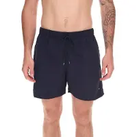 Tommy Hilfiger för män. UM0UM02793 Essential Mellanlång baddräkt marinblå (M), Strandkläder, Hållbar, Återvunnen nylon, Marino