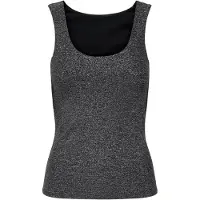 ONLY Topp 'ONLea' svart / silver
