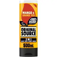 Original Source 3-i-1 Kroppstvål med Mango och Apelsinskal - 500ml