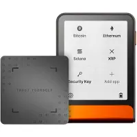 Ledger Flex kryptovalutaplånbok CC EAL6+ USB-C silver/orange